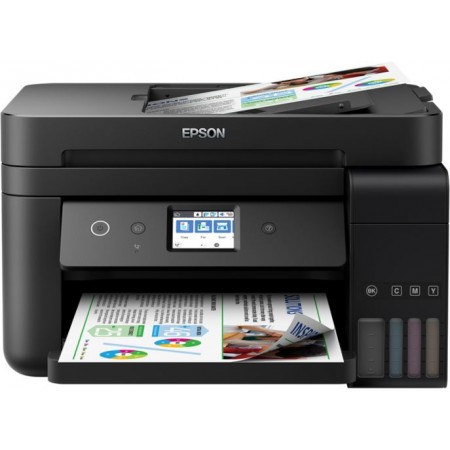 МФУ струйный Epson L6290 (C11CJ60505/408/507) A4 Duplex Net WiFi черный