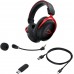 Наушники с микрофоном HyperX Cloud II (CL002) черный/красный мониторные Radio оголовье (4P5K4AA)