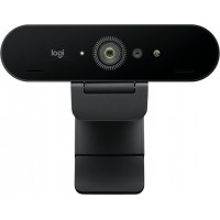Камера Web Logitech Brio черный 13Mpix (4096x2160) USB3.0 с микрофоном (960-001106)