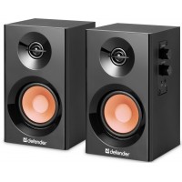 Колонки Defender Aurora S12 2.0 черный 12Вт