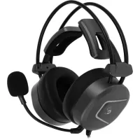 Наушники с микрофоном A4Tech Bloody MC750 серый 2.3м мониторные USB оголовье (MC750 GREY)