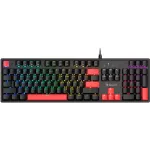 Клавиатура A4Tech Bloody S510R механическая черный USB for gamer LED (S510R USB FIRE BLACK/BLMS RED)