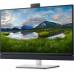 Монитор Dell 27" C2722DE черный IPS LED 8ms 16:9 HDMI M/M Cam матовая HAS Piv 350cd 178гр/178гр 2560x1440 60Hz DP 2K USB 8.8кг