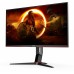 Монитор AOC 28" Gaming U28G2XU2 черный/красный IPS LED 16:9 HDMI M/M матовая HAS Piv 370cd 178гр/178гр 3840x2160 144Hz DP 4K USB 6.37кг