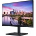 Монитор Samsung 24" F24T450GY черный IPS LED 16:10 DVI HDMI M/M матовая HAS Piv 250cd 178гр/178гр 1920x1200 75Hz DP FHD USB 5.5кг (RUS)