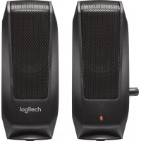 Колонки Logitech S120 2.0 черный 2.2Вт