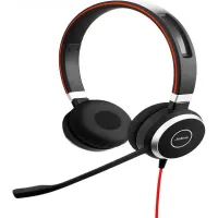 Наушники с микрофоном Jabra Evolve 40 MS черный 1.2м накладные USB оголовье (6399-823-109)
