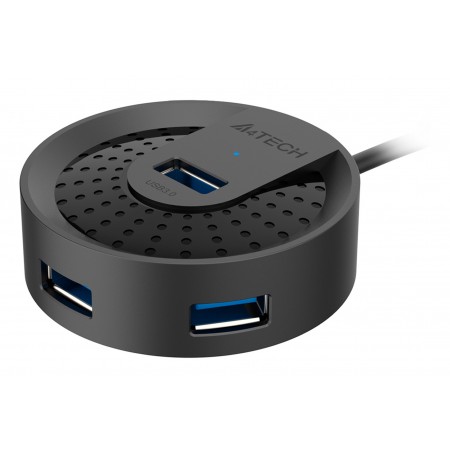 Разветвитель USB 3.0 A4Tech HUB-30 4порт. черный