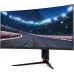 Монитор Digma 34" Overdrive 34A710Q черный VA LED 1ms 21:9 HDMI M/M матовая HAS Piv 450cd 178гр/178гр 3440x1440 165Hz G-Sync FreeSync DP 2K USB 7.1кг