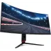 Монитор Digma 34" Overdrive 34A710Q черный VA LED 1ms 21:9 HDMI M/M матовая HAS Piv 450cd 178гр/178гр 3440x1440 165Hz G-Sync FreeSync DP 2K USB 7.1кг