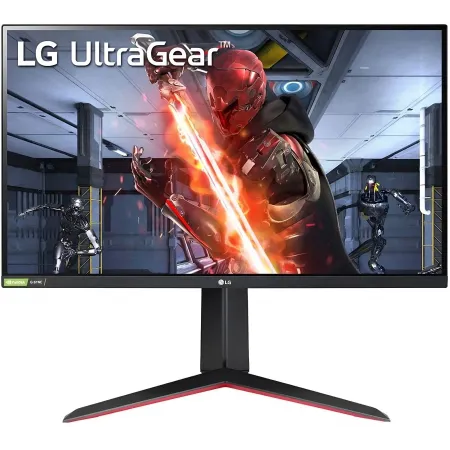 Монитор LG 27" UltraGear 27GN650-B черный/красный IPS LED 16:9 HDMI матовая HAS Piv 1000:1 350cd 178гр/178гр 1920x1080 144Hz G-Sync DP FHD 7.2кг