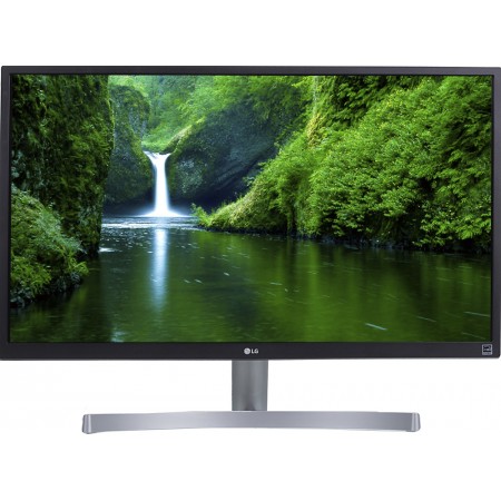 Монитор LG 27" UltraFine 27UL500-W белый IPS LED 16:9 HDMI матовая 1000:1 300cd 178гр/178гр 3840x2160 60Hz DP 4K 4.6кг