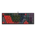 Клавиатура A4Tech Bloody S98 механическая красный/черный USB for gamer LED (SPORTS RED)