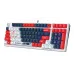 Клавиатура A4Tech S98 механическая синий USB for gamer LED (SPORTS NAVY) кабель 1.8м