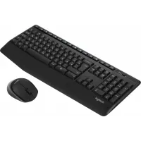 Клавиатура + мышь Logitech MK345 клав:черный мышь:черный USB беспроводная (920-006489)