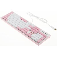Клавиатура Redragon Hades механическая розовый USB for gamer LED (70821) кабель 1.6м