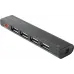 Разветвитель USB 2.0 Defender Quadro Promt 4порт. черный (83200)