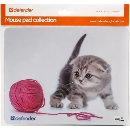 Коврик для мыши Defender Silk Мини рисунок 230x190x1.6мм (50706)