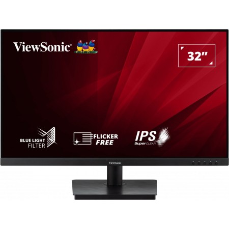 Монитор ViewSonic 31.5" VA3209-MH черный IPS LED 4ms 16:9 HDMI M/M матовая 250cd 178гр/178гр 1920x1080 75Hz VGA FHD 7.3кг