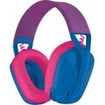 Наушники с микрофоном Logitech G435 голубой/розовый накладные BT/Radio оголовье (981-001065)