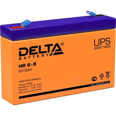 Батарея для ИБП Delta HR 6-9 6В 9Ач