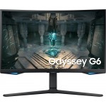 Монитор Samsung 27" Odyssey G6 S27BG650EI черный VA LED 16:9 HDMI M/M полуматовая HAS Piv 350cd 178гр/178гр 2560x1440 240Hz FreeSync Premium Pro DP QHD USB 6.4кг