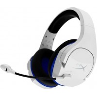 Наушники с микрофоном HyperX Stinger Core Wireless PS5 (CS002-WA) белый/голубой мониторные Radio оголовье (4P5J1AA) Наушники с микрофоном HyperX Stinger Core Wireless PS5 (CS002-WA) белый/голубой мониторные Radio оголовье (4P5J1AA)