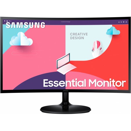 Монитор Samsung 27" S27C360EAI черный VA LED 16:9 HDMI полуматовая 250cd 178гр/178гр 1920x1080 75Hz FreeSync VGA FHD 4.2кг