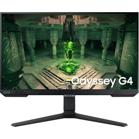 Монитор Samsung 27" Odyssey G4 S27BG400EI черный IPS LED 16:9 HDMI полуматовая HAS Piv 400cd 178гр/178гр 1920x1080 240Hz G-Sync FreeSync Premium DP FHD 5.3кг