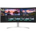 Монитор LG 38" UltraWide 38WN95C-W белый IPS LED 21:9 HDMI M/M матовая HAS Piv 450cd 178гр/178гр 3840x1600 144Hz G-Sync DP UW USB 8.32кг