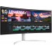 Монитор LG 38" UltraWide 38WN95C-W белый IPS LED 21:9 HDMI M/M матовая HAS Piv 450cd 178гр/178гр 3840x1600 144Hz G-Sync DP UW USB 8.32кг