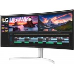 Монитор LG 38" UltraWide 38WN95C-W белый IPS LED 21:9 HDMI M/M матовая HAS Piv 450cd 178гр/178гр 3840x1600 144Hz G-Sync DP UW USB 8.32кг