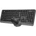 Клавиатура + мышь A4Tech Fstyler FG1035 клав:черный/серый мышь:черный/серый USB беспроводная Multimedia (FG1035 GREY) Клавиатура + мышь A4Tech Fstyler FG1035 клав:черный/серый мышь:черный/серый USB беспроводная Multimedia (FG1035 GREY)