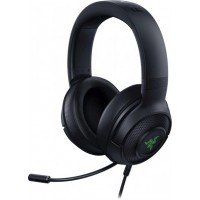 Наушники с микрофоном Razer Kraken V3 X черный 1.8м мониторные оголовье (RZ04-03750300-R3M1)