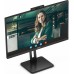 Монитор AOC 27" Pro Q27P3QW черный IPS LED 16:9 HDMI M/M Cam матовая HAS Piv 1000:1 350cd 178гр/178гр 2560x1440 75Hz DP QHD USB 6.6кг