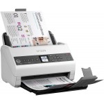 Сканер планшетный/протяжный Epson WorkForce DS-730N (B11B259401/B11B259502) A4 белый