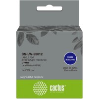 Этикетки Cactus CS-LW-99012 сег.:89x36мм черный белый 260шт/рул Dymo Label Writer 450/4XL