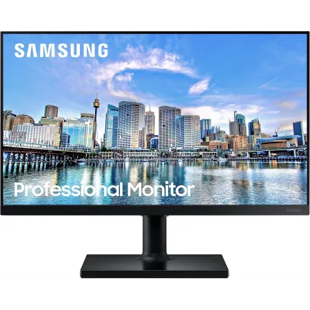 Монитор Samsung 24" F24T450FZI черный IPS LED 16:9 HDMI M/M матовая HAS Piv 1000:1 250cd 178гр/178гр 1920x1080 75Hz DP FHD USB 4кг