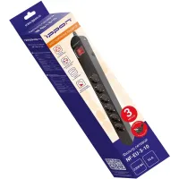 Сетевой фильтр Ippon NF-EU-3-10 3м (6 розеток) черный (коробка) Сетевой фильтр Ippon NF-EU-3-10 3м (6 розеток) черный (коробка)