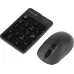 Числовой блок + мышь A4Tech Fstyler FG1600C Air клав:серый мышь:серый/черный USB беспроводная slim (FG1600C)