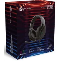 Наушники с микрофоном Оклик HS-L600G черный 2.2м мониторные USB оголовье (1939588)