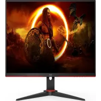 Монитор AOC 27" Q27G2E черный/красный VA LED 1ms 16:9 HDMI матовая 3000:1 250cd 178гр/178гр 2560x1440 155Hz FreeSync Premium DP 2K 4.43кг