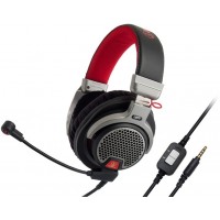 Наушники с микрофоном Audio-Technica ATH-PDG1a черный/серебристый 2м мониторные оголовье