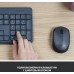 Клавиатура + мышь Logitech MK235 клав:серый мышь:серый/черный USB беспроводная Multimedia (920-007931)