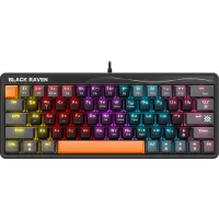 Клавиатура Defender Black Raven GK-417 механическая черный USB Multimedia for gamer LED (45414)