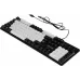 Клавиатура Defender Dark Knight GK-077 белый/черный USB Multimedia for gamer LED (45078)