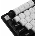 Клавиатура Defender Dark Knight GK-077 белый/черный USB Multimedia for gamer LED (45078)