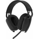 Наушники с микрофоном Logitech ZONE Vibe 100 серый мониторные BT оголовье (981-001213)