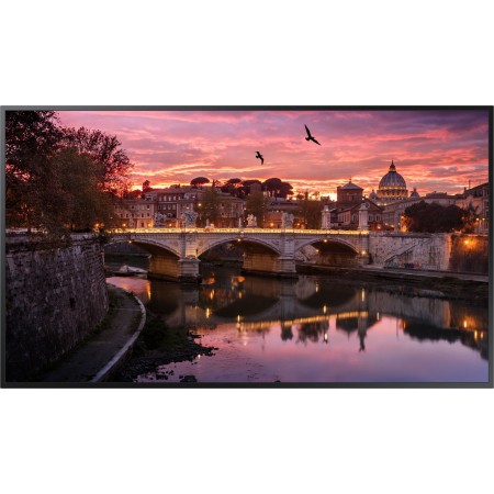 Панель Samsung 55" QB55B черный VA LED 8ms 16:9 HDMI M/M матовая 350cd 178гр/178гр 3840x2160 DP RCA 4K USB 18.1кг (RUS)