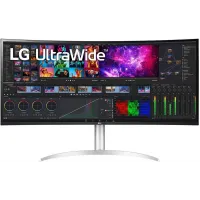 Монитор LG 39.7" 40WP95C-W черный NANO IPS LED 21:9 (Ultrawide) HDMI M/M матовая HAS Piv 300cd 178гр/178гр 5120x2160 72Hz FreeSync DP 5K USB 12.3кг